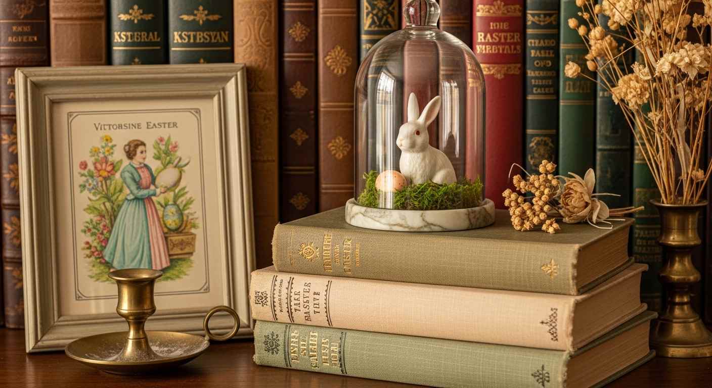 Vintage Easter Front Porch