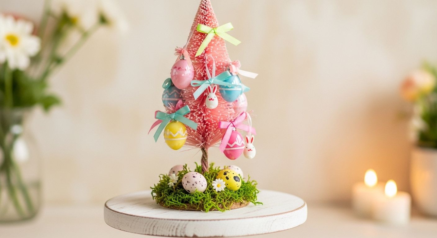 Jadeite Easter Display