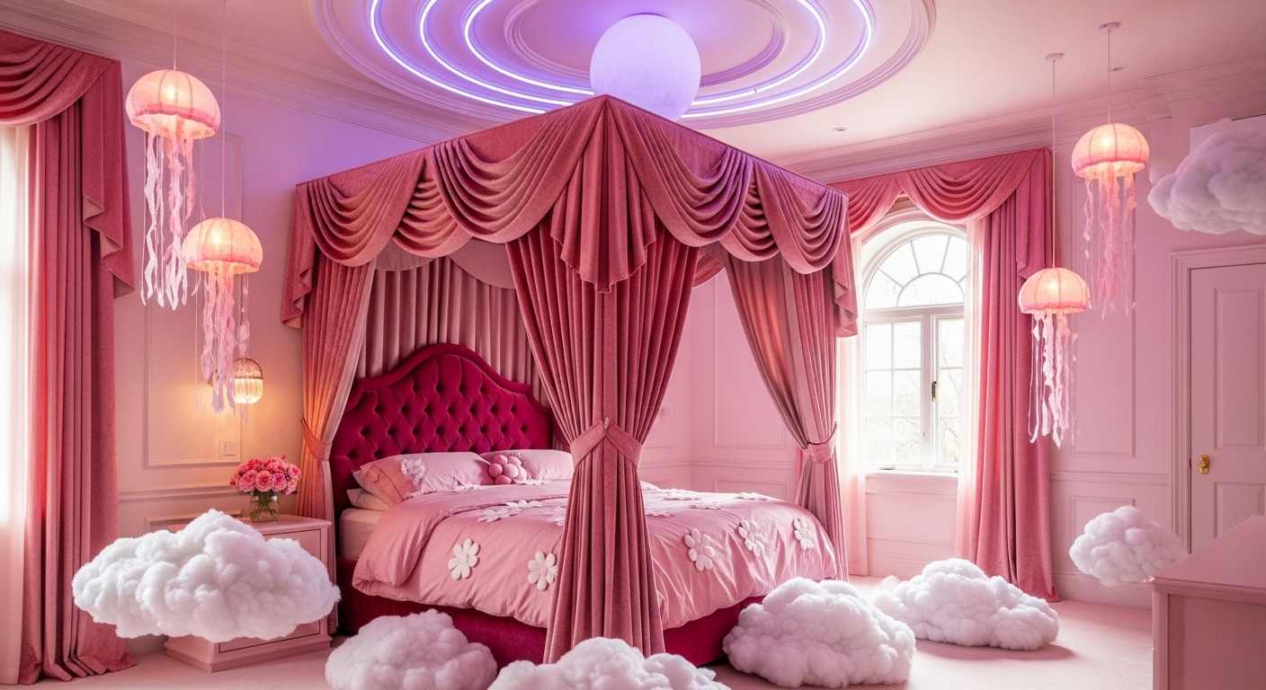 Jellyfish bedroom
