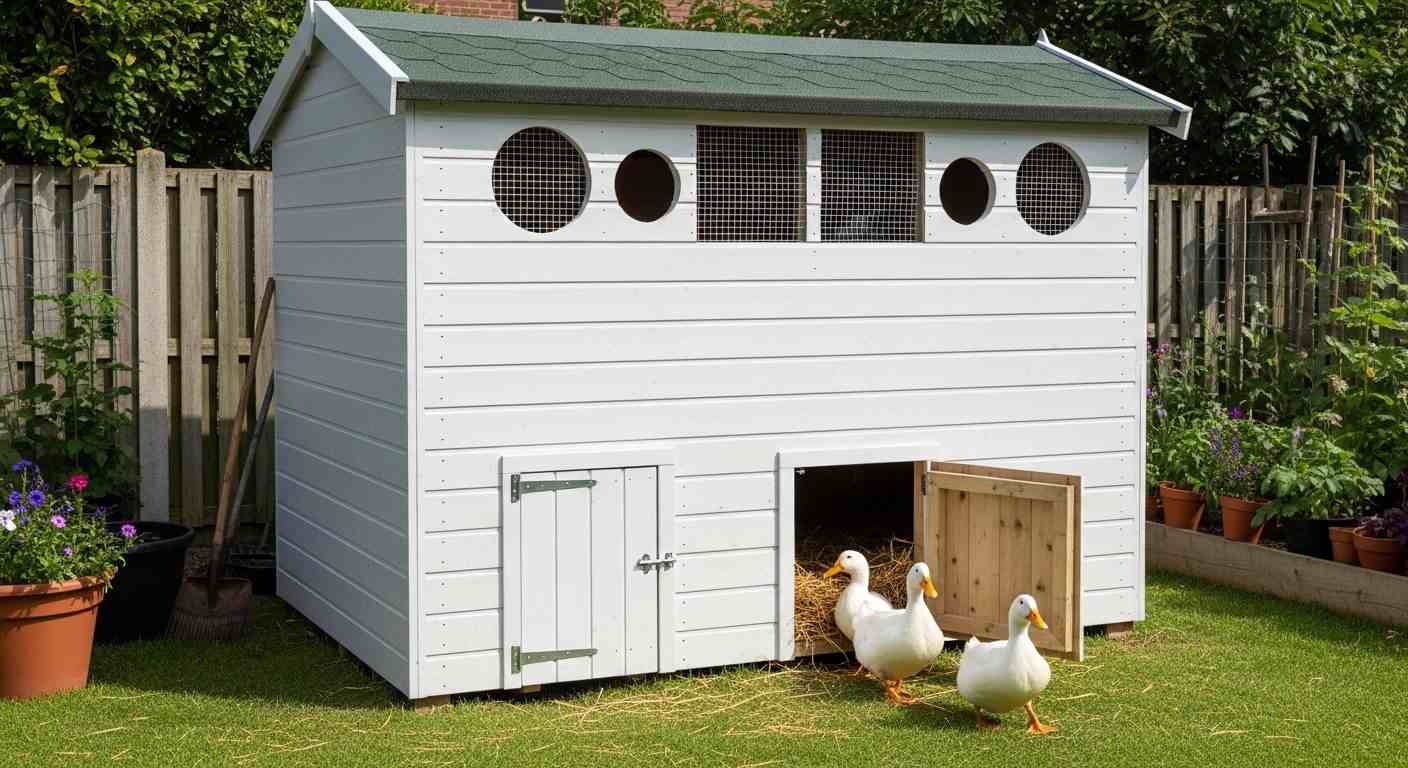Shed Duck House Conversion
