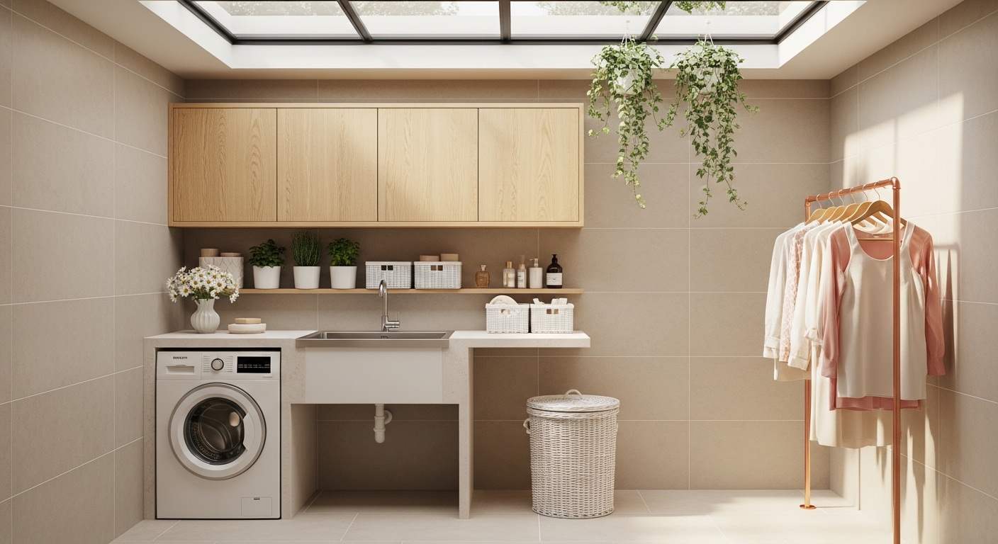 Soft Laundry Room 