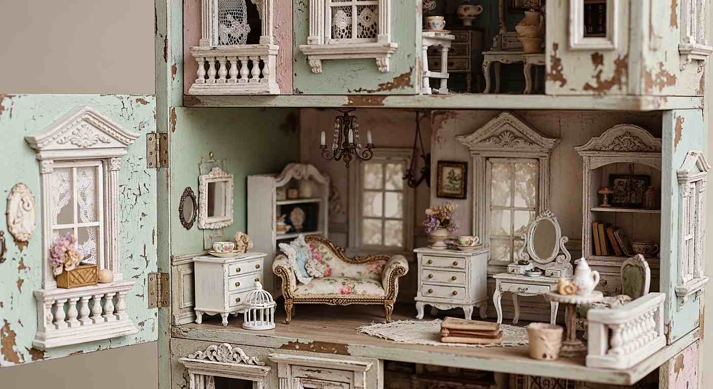 Shabby Chic French Dollhouse
