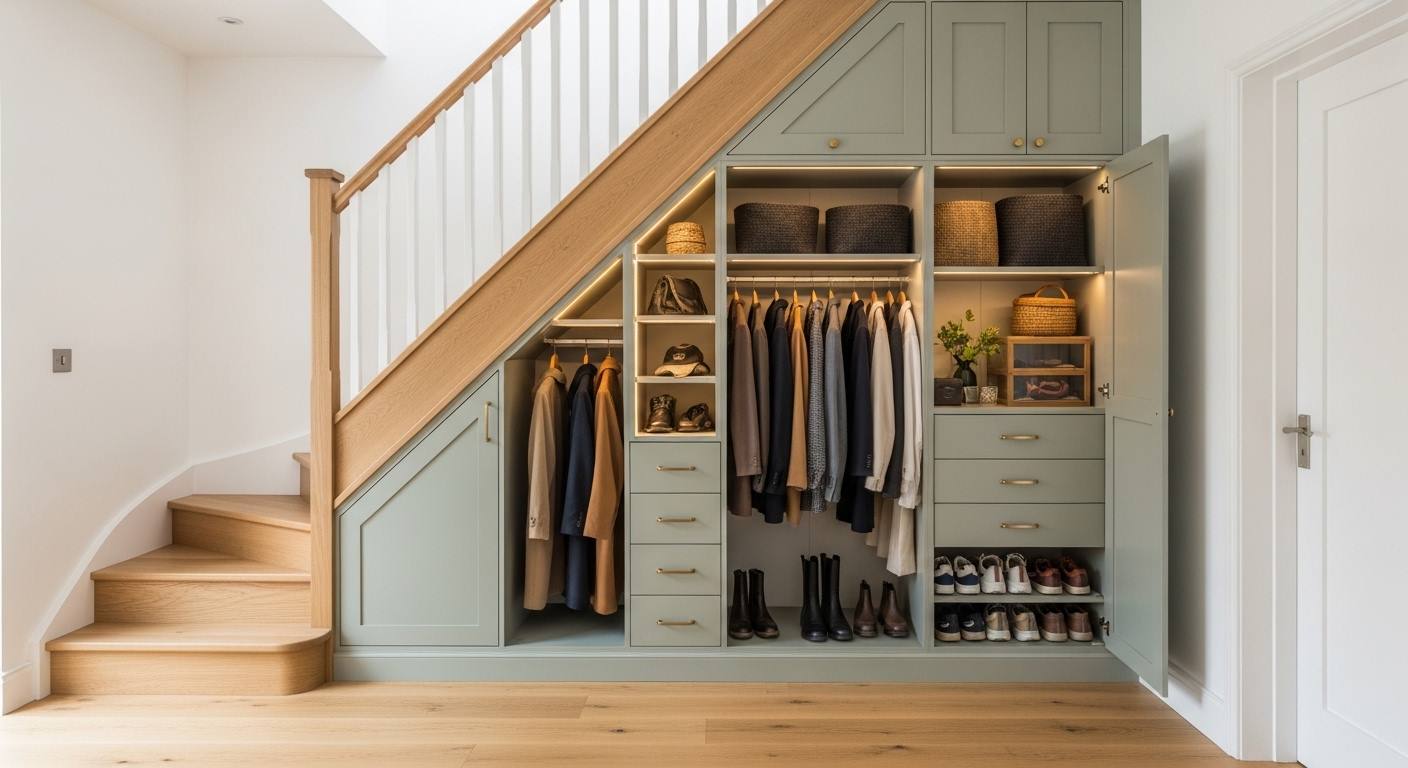 Under-Stairs Wardrobe 