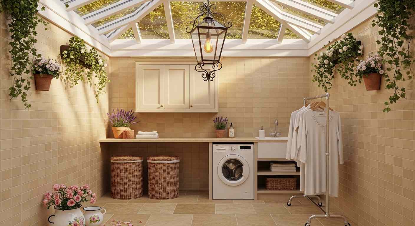  French Country Laundry Room