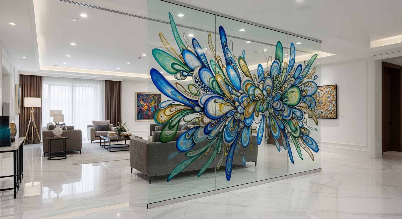 Enamel Art Glass Masterpiece