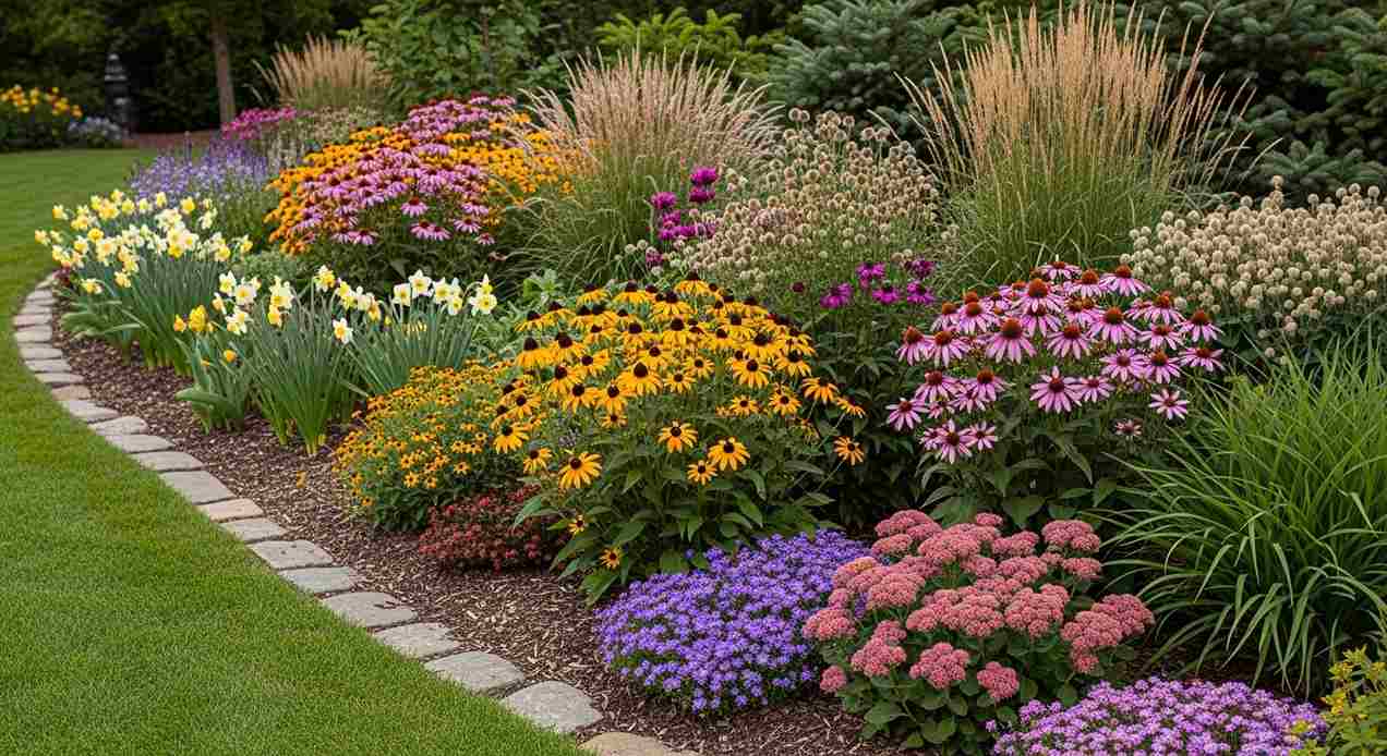 All-Season Perennial Border