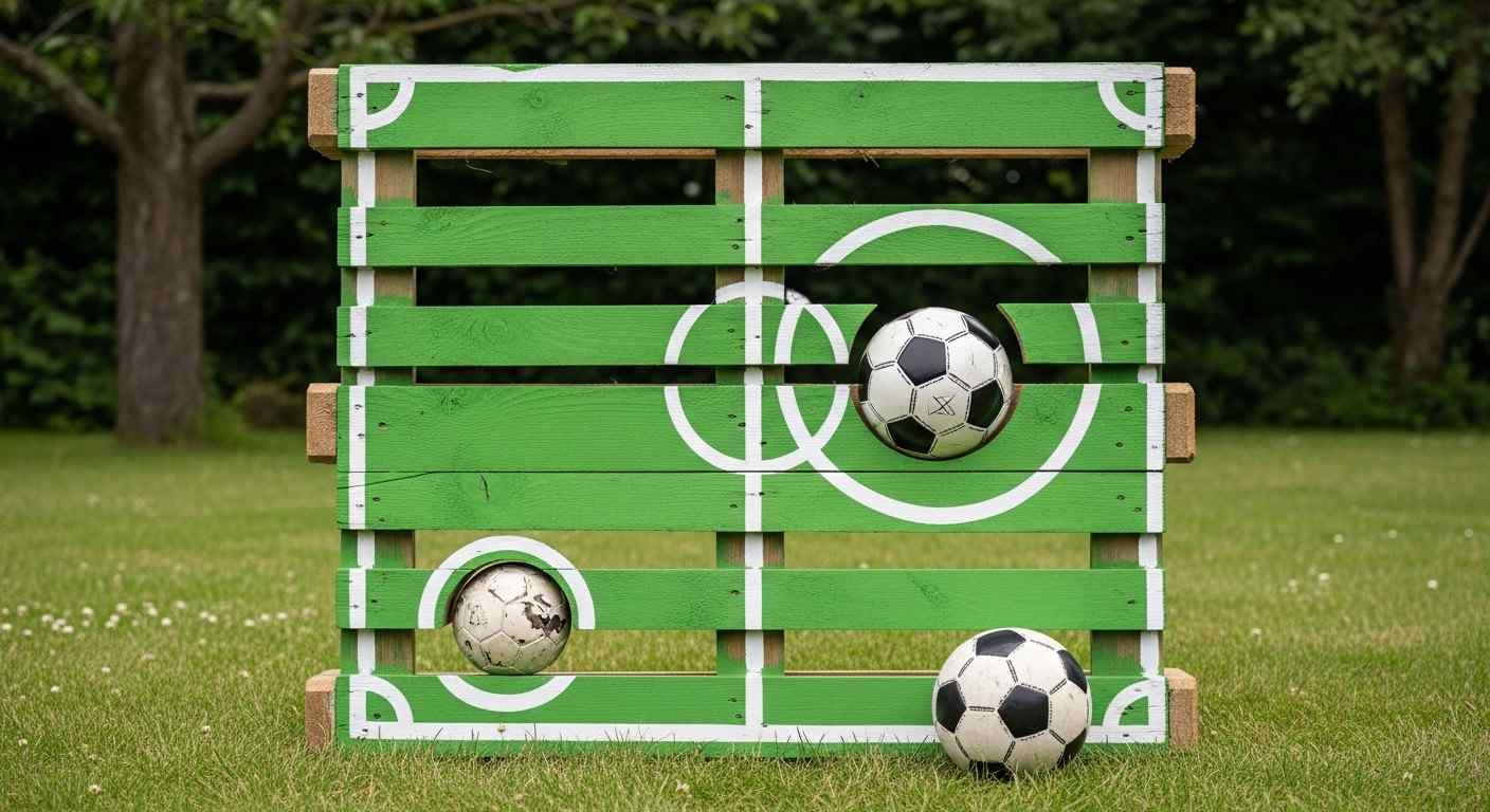Upcycled Pallet Sports Goals