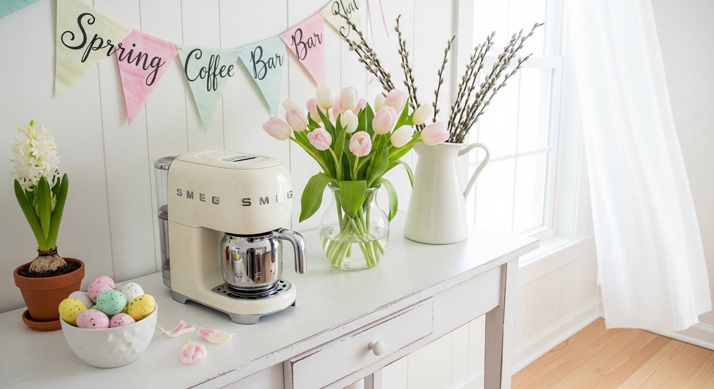 Seasonal Decor Coffee Bar