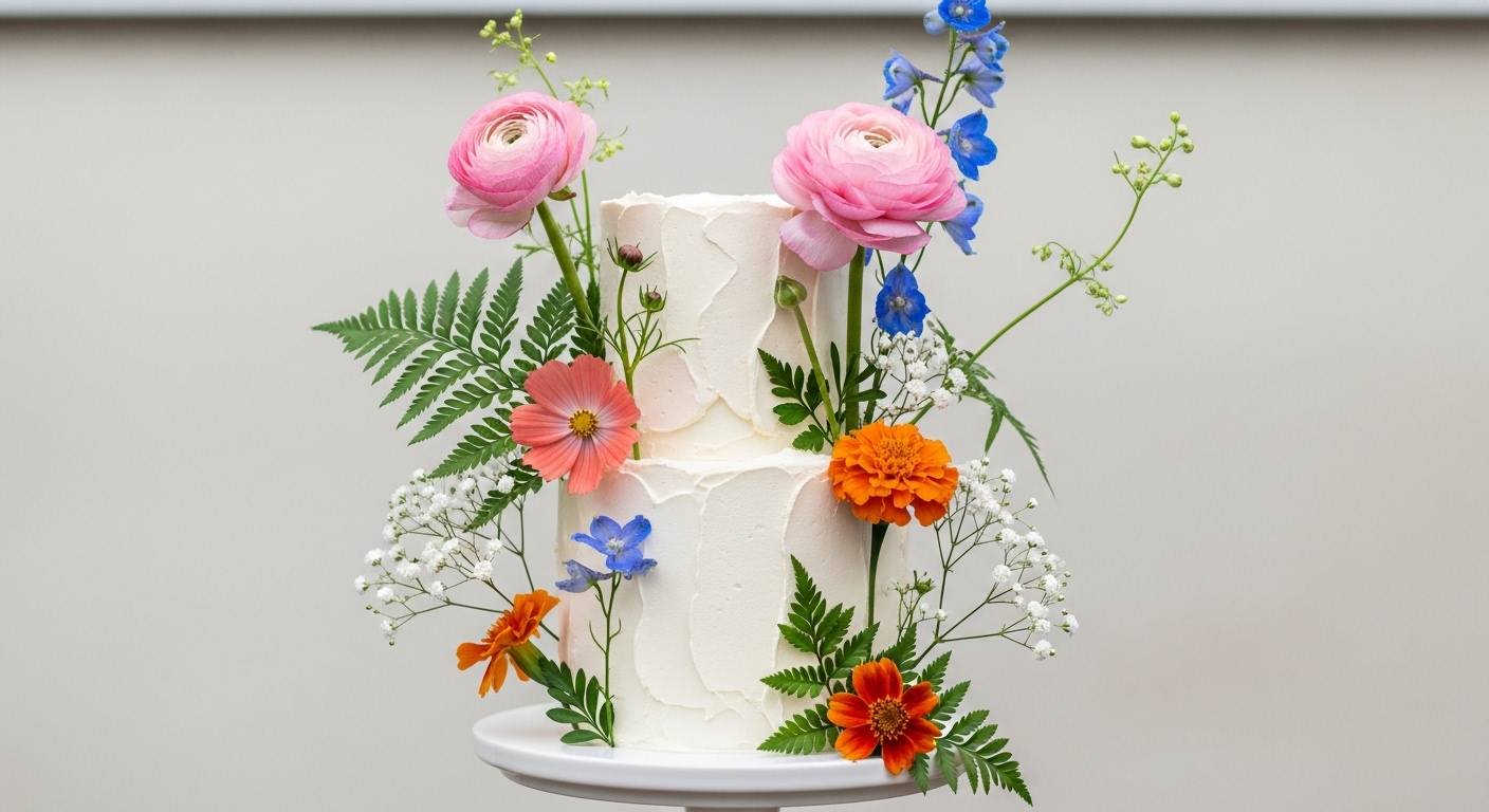 Vibrant Meadow with Mixed Blooms
