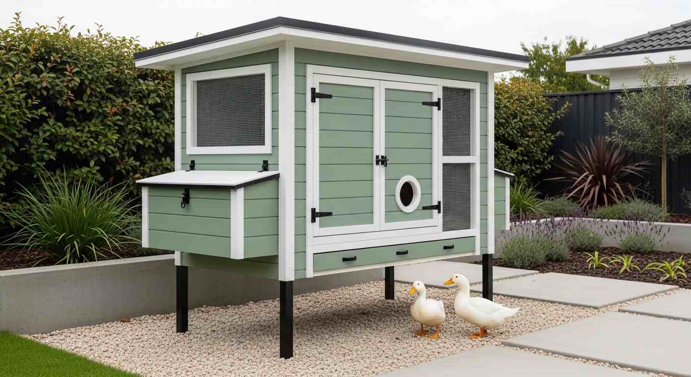 Modern Minimalist Duck Coop