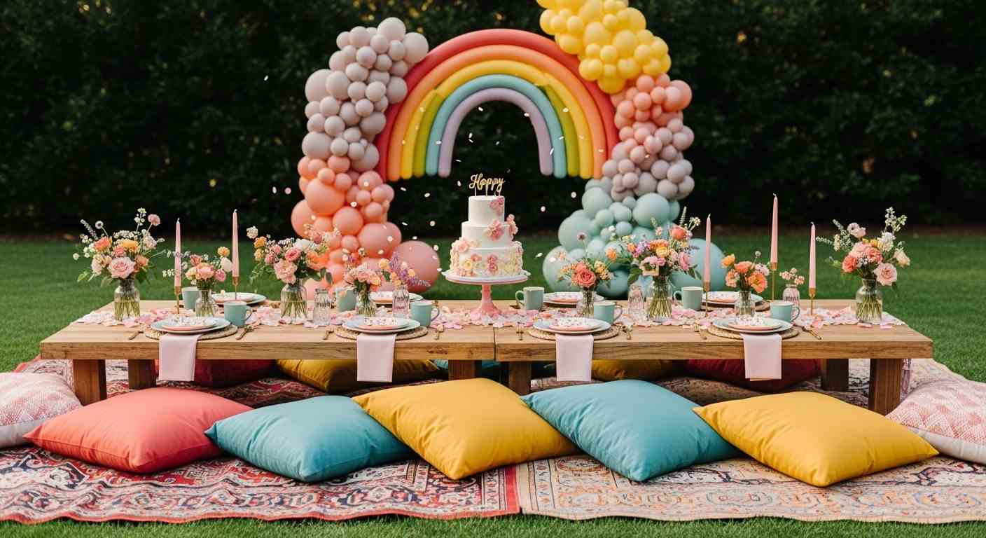  Low-Table Boho Birthday 