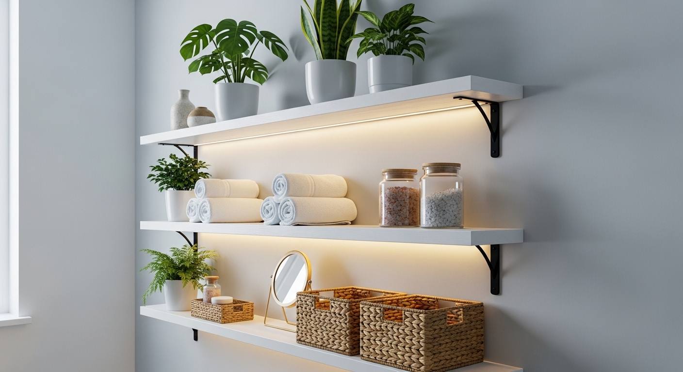  Wooden Shelves