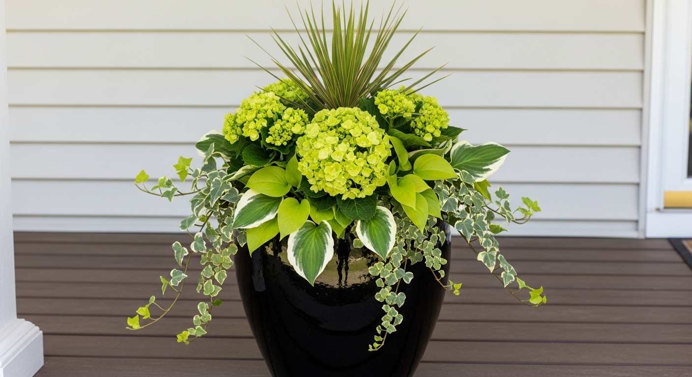 Layered Container Garden