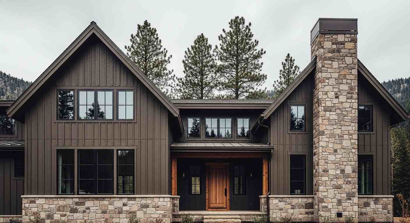 Modern Mountain Lodge