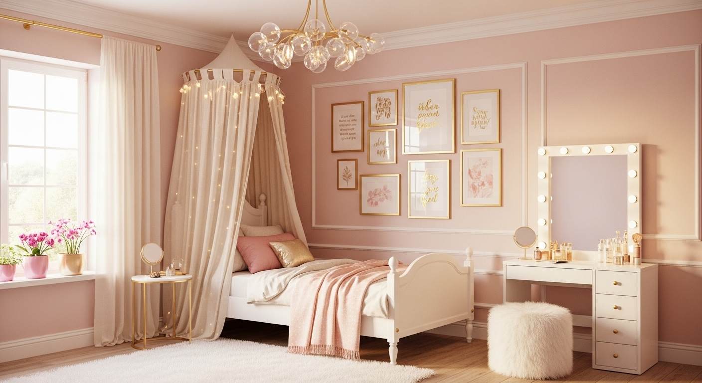 Teen Girl Bedroom Ideas
