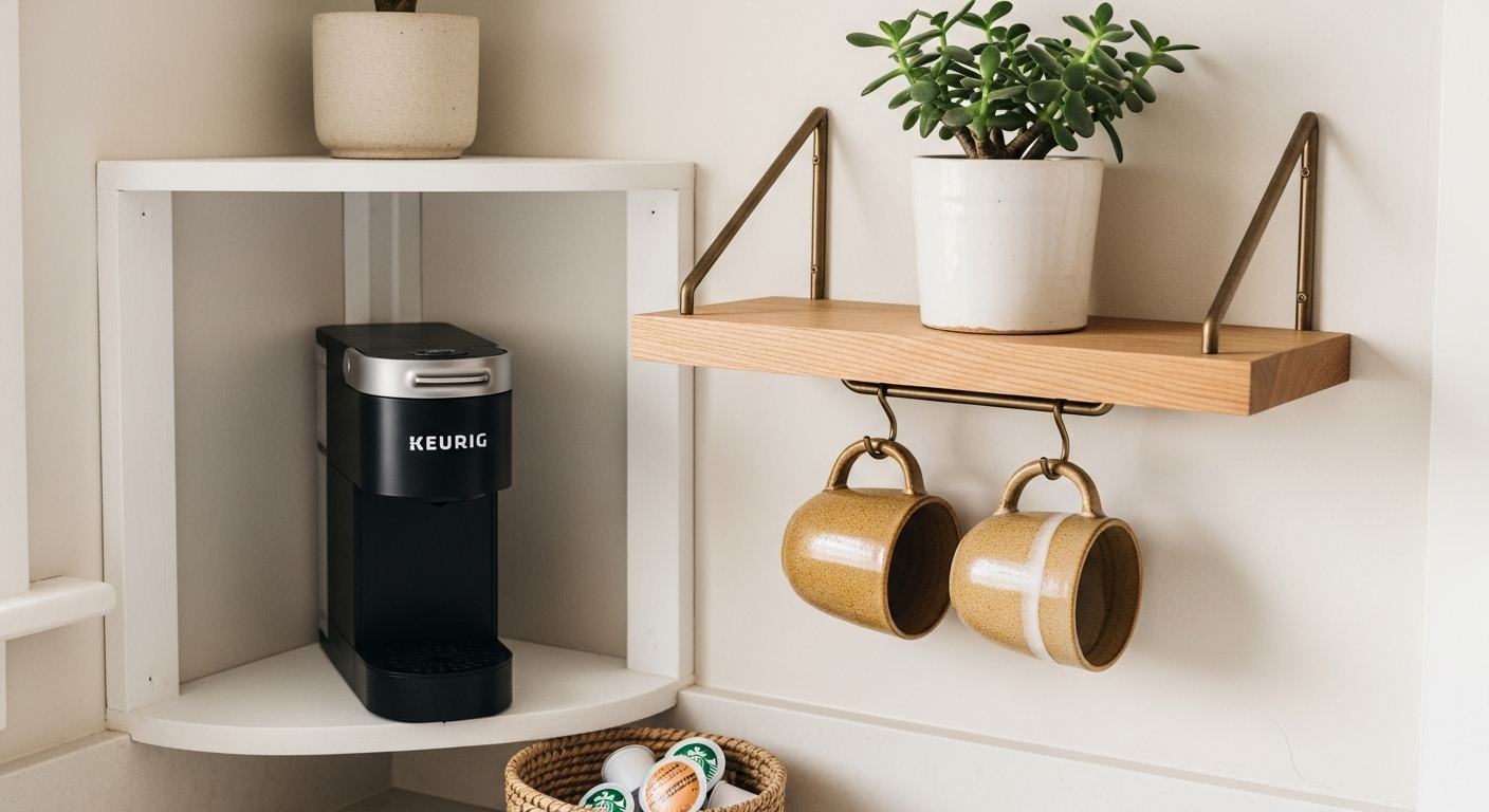 Cabinet for Coffee Station