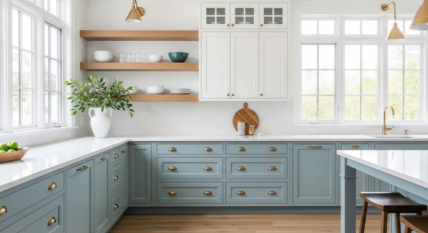 CREATE A DREAMY COASTAL KITCHEN
