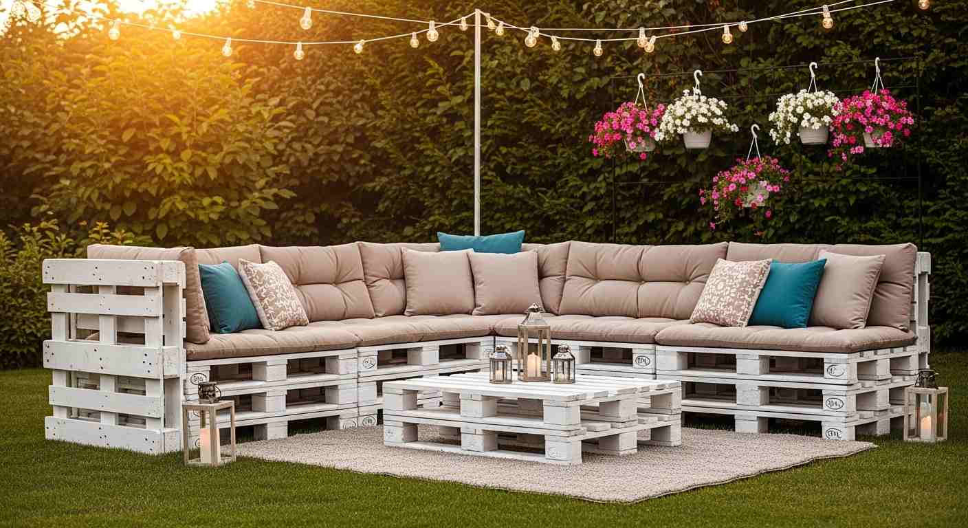 Purple Pallet Daybed 
