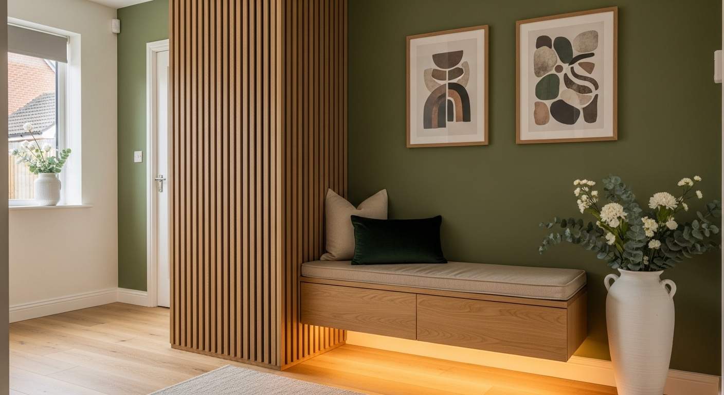 Green Accent Wall