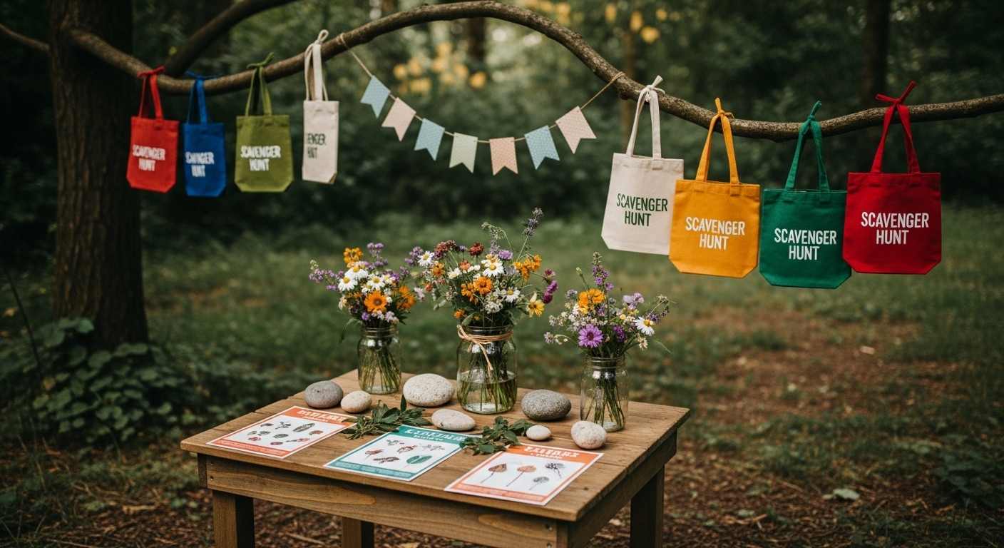  Nature Scavenger Hunt Party
