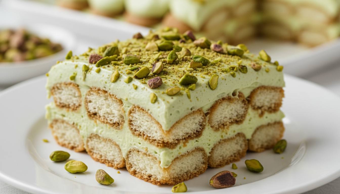  Pistachio Tiramisu