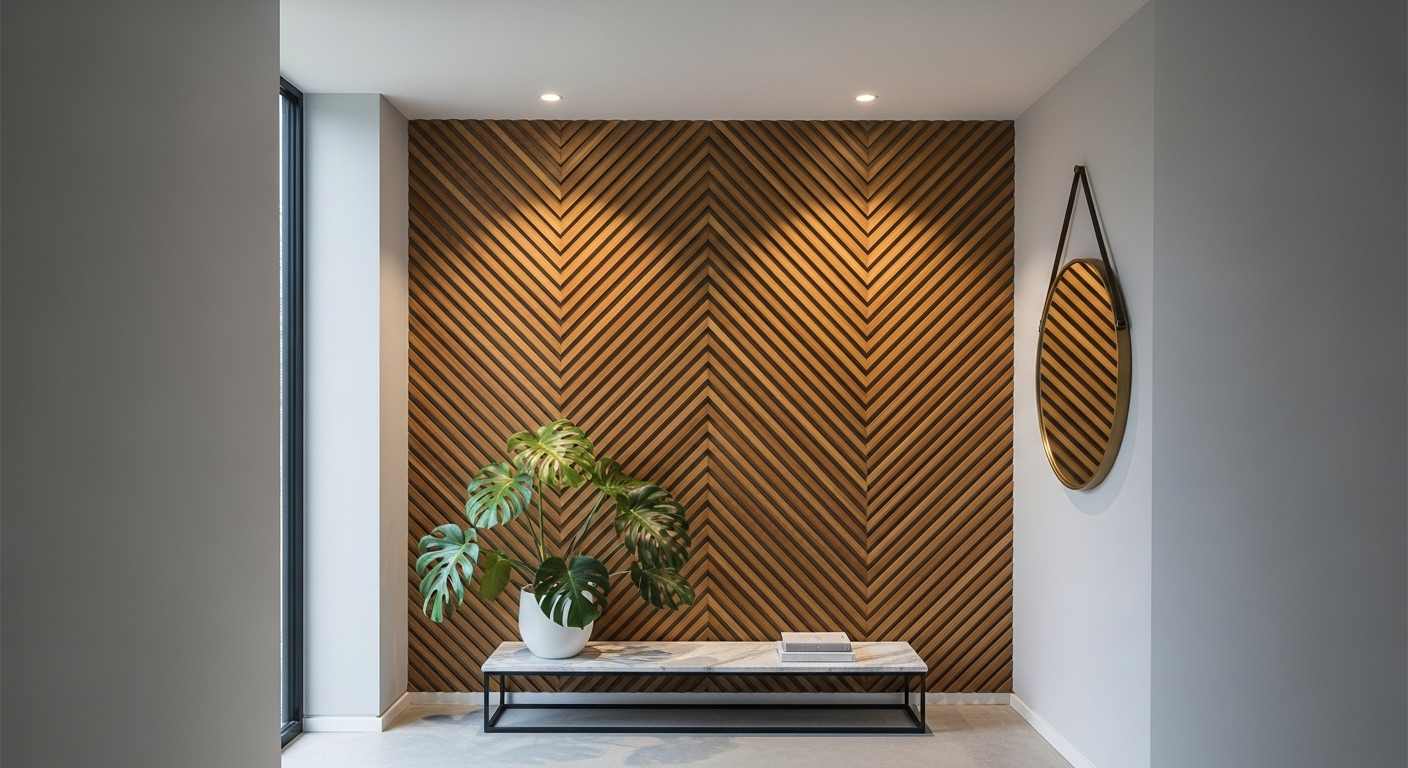  Floating Slat Shelving System
