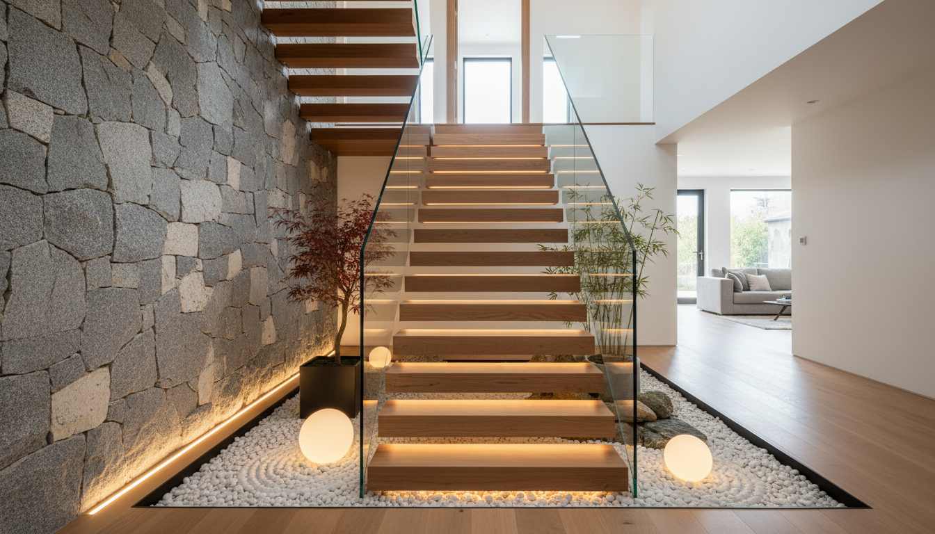  Zen-Inspired Floating Stairs