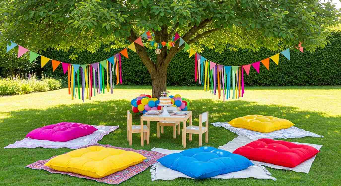  Farm Animal Picnic Dessert Table