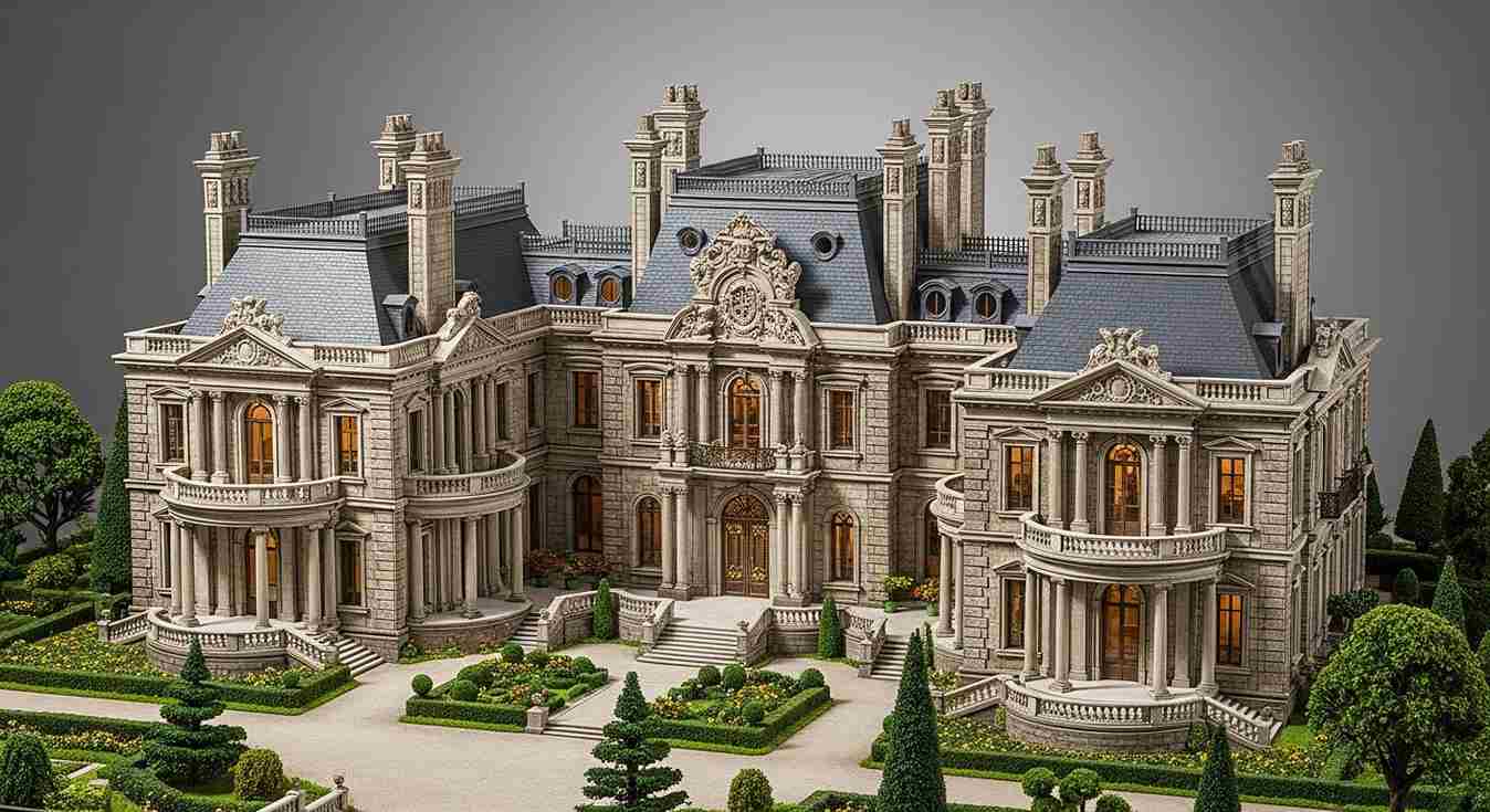 Three-Story French Townhouse