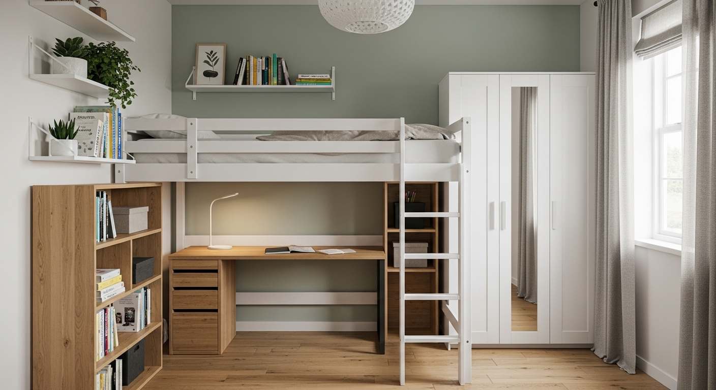 Small Teen Bedroom Ideas 