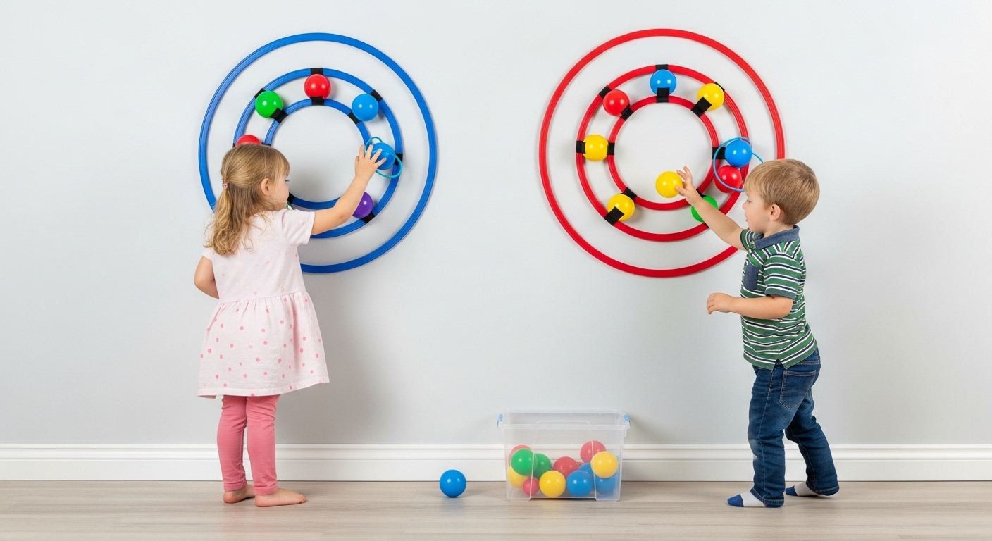 Interactive Wall Target Games