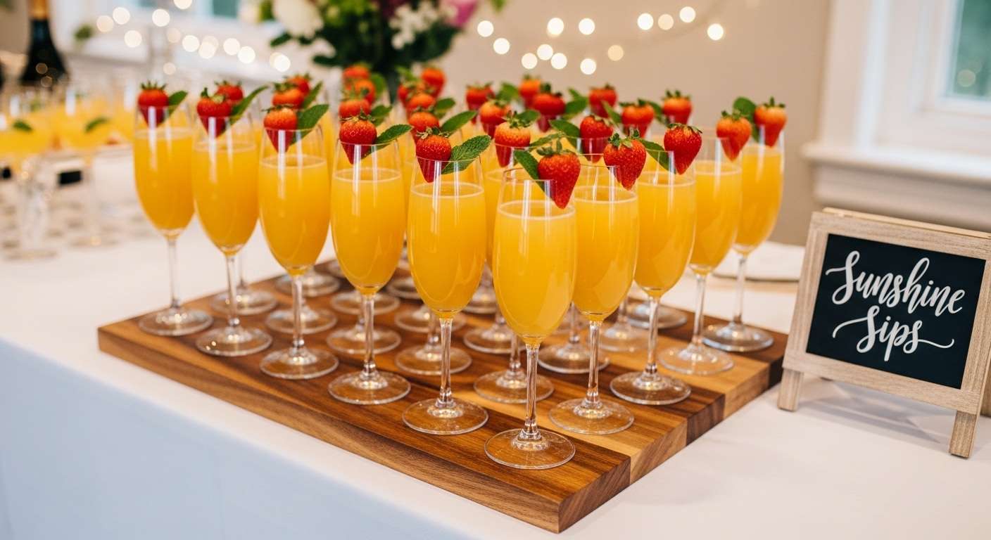 Mango Mimosa Lemonade
