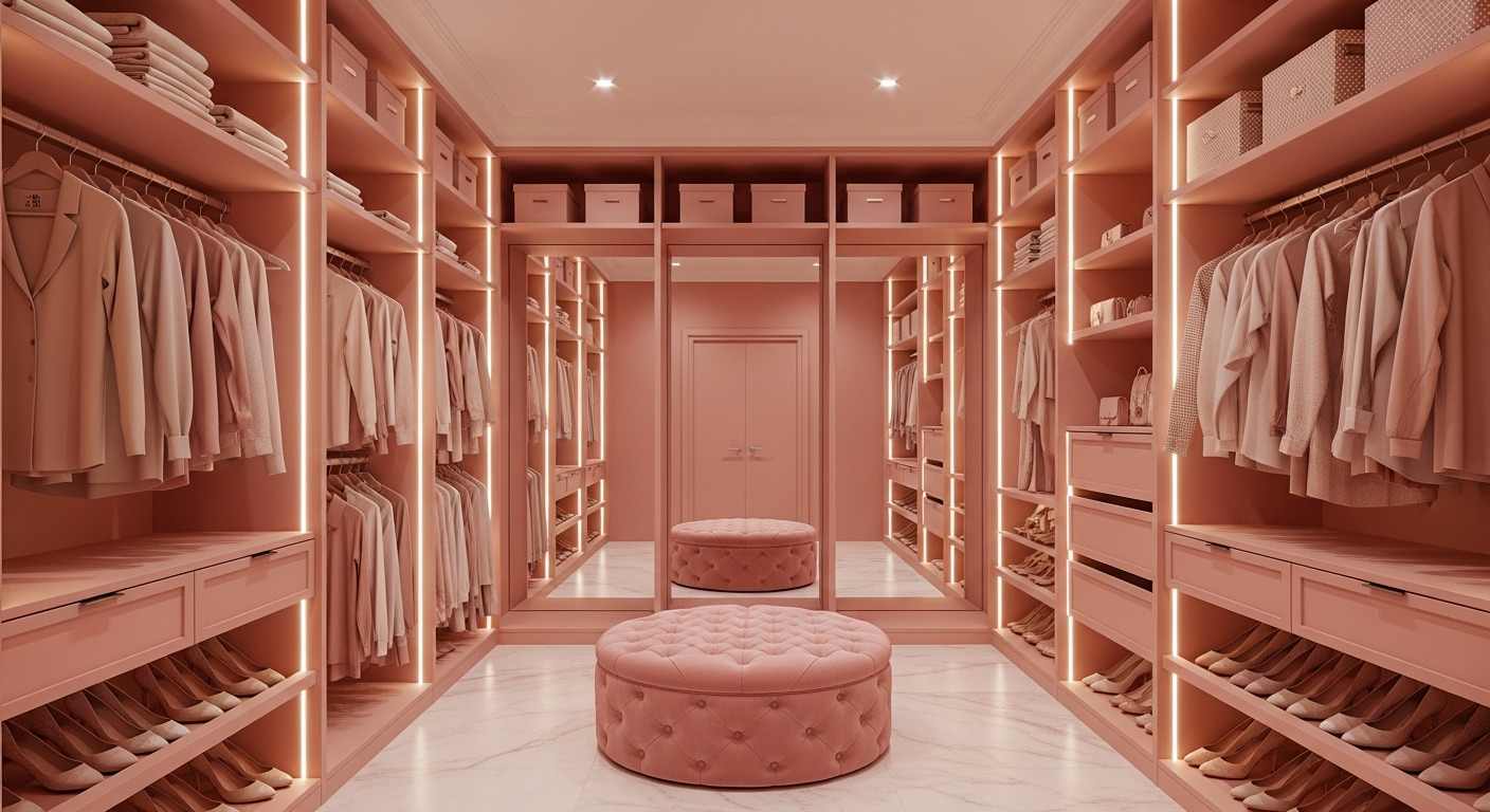  Pink Dream Closet
