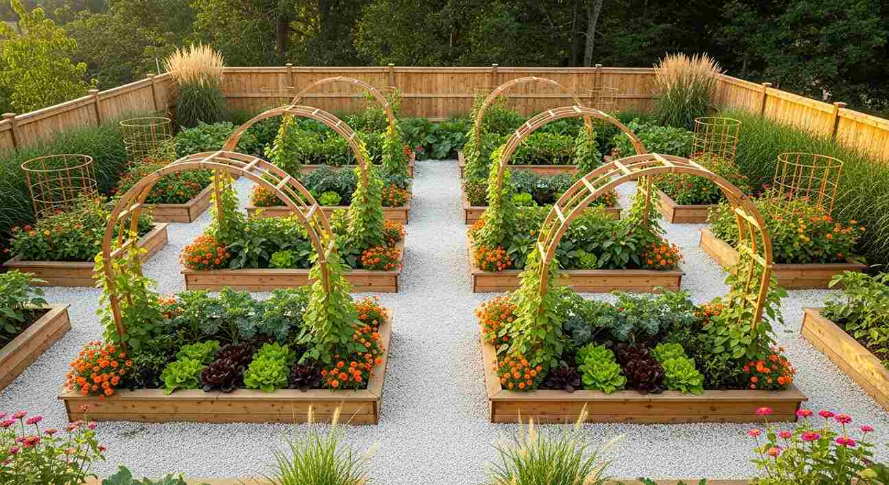 Formal Potager Garden