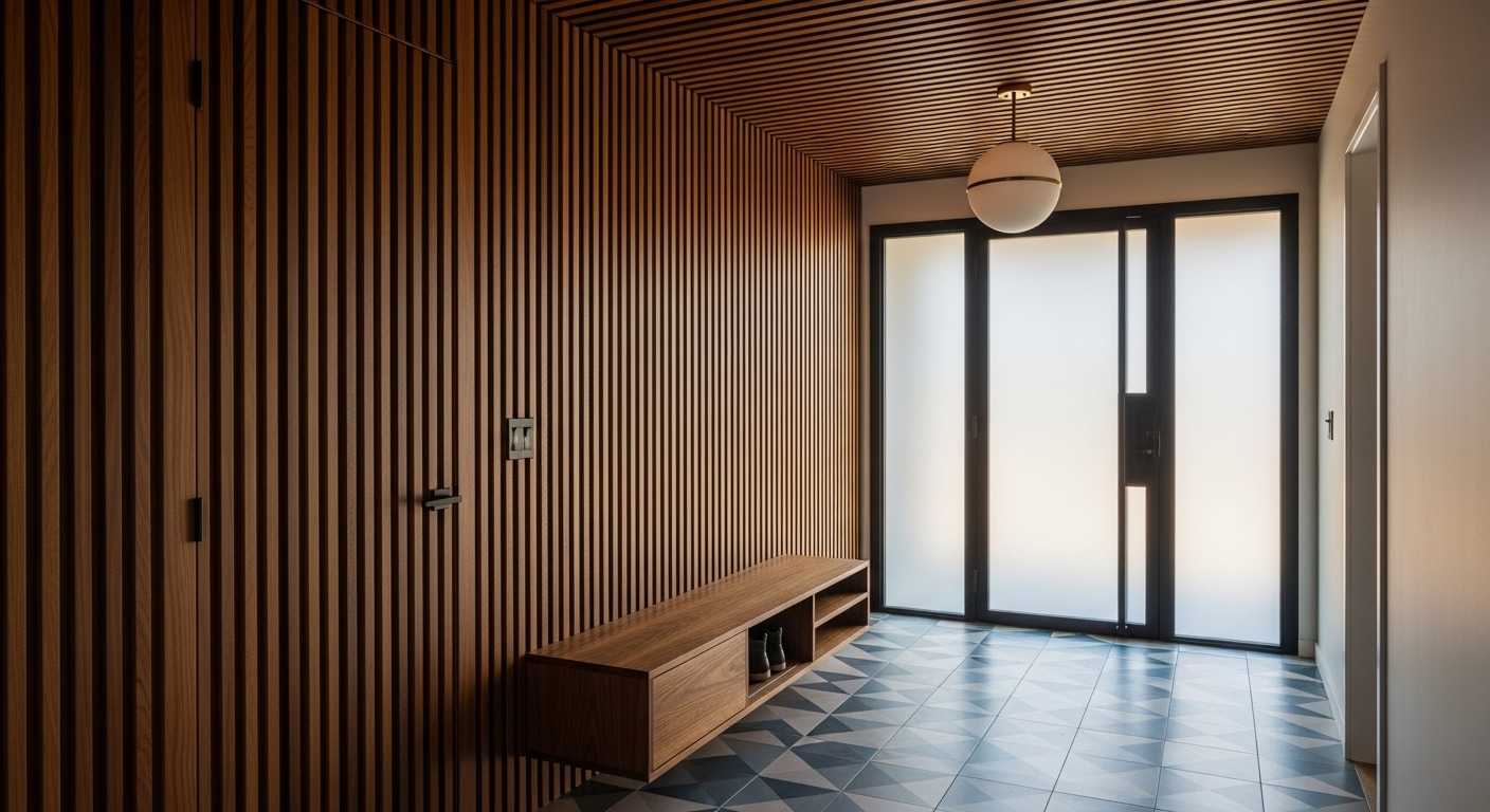 Ceiling and Wall Entryway