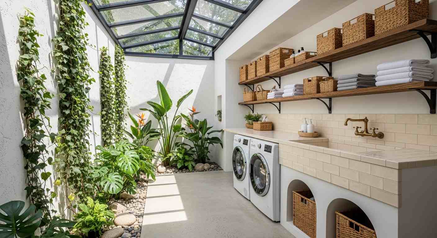  Open-Air Laundry Room 