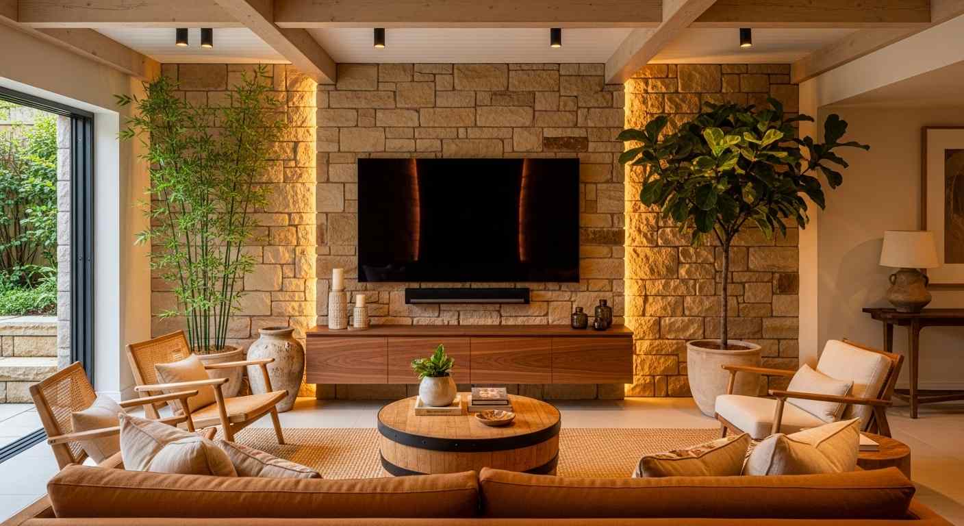 Wall Biophilic Basement