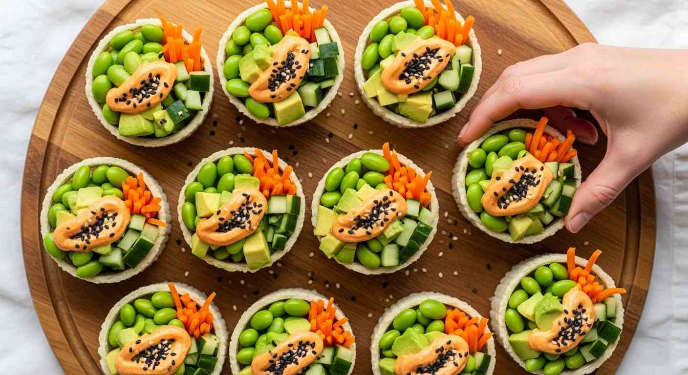 Easy Sushi Cups 