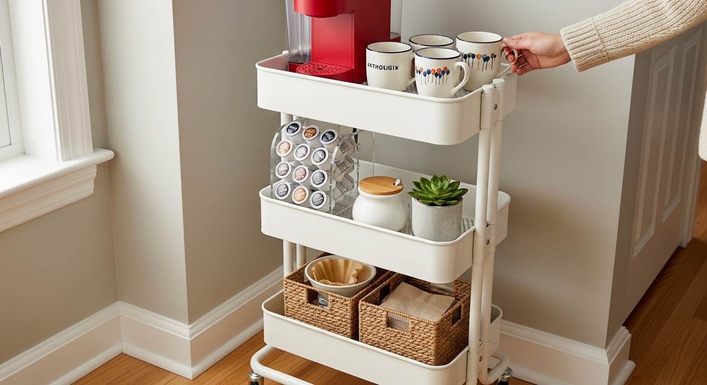  Rolling Coffee Carts for Renters
