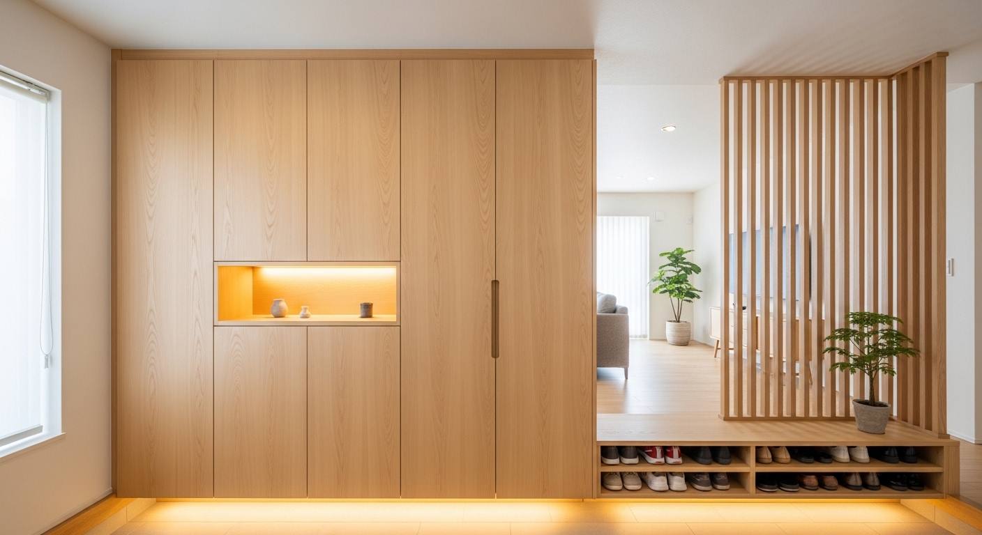 Minimalist Wood Storage