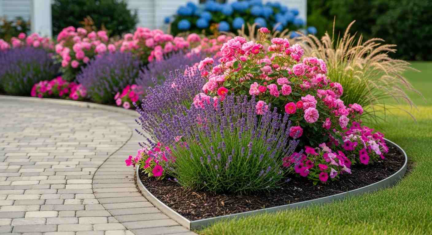  Elegant Curved Walkway Border Garden