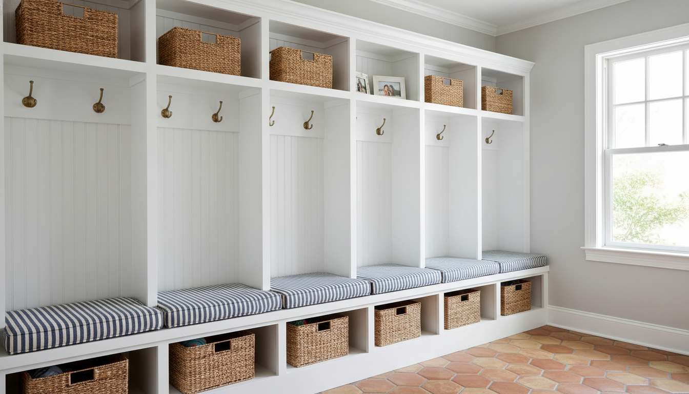  Coastal Mudroom & Entrance Combo