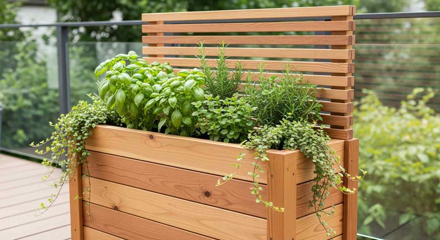 Hanging Basket Post Planter