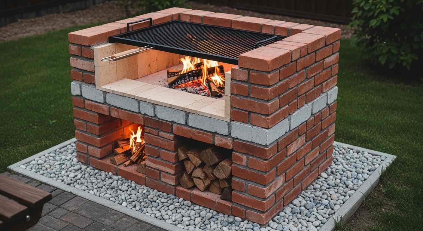 Rustic Brick Fire