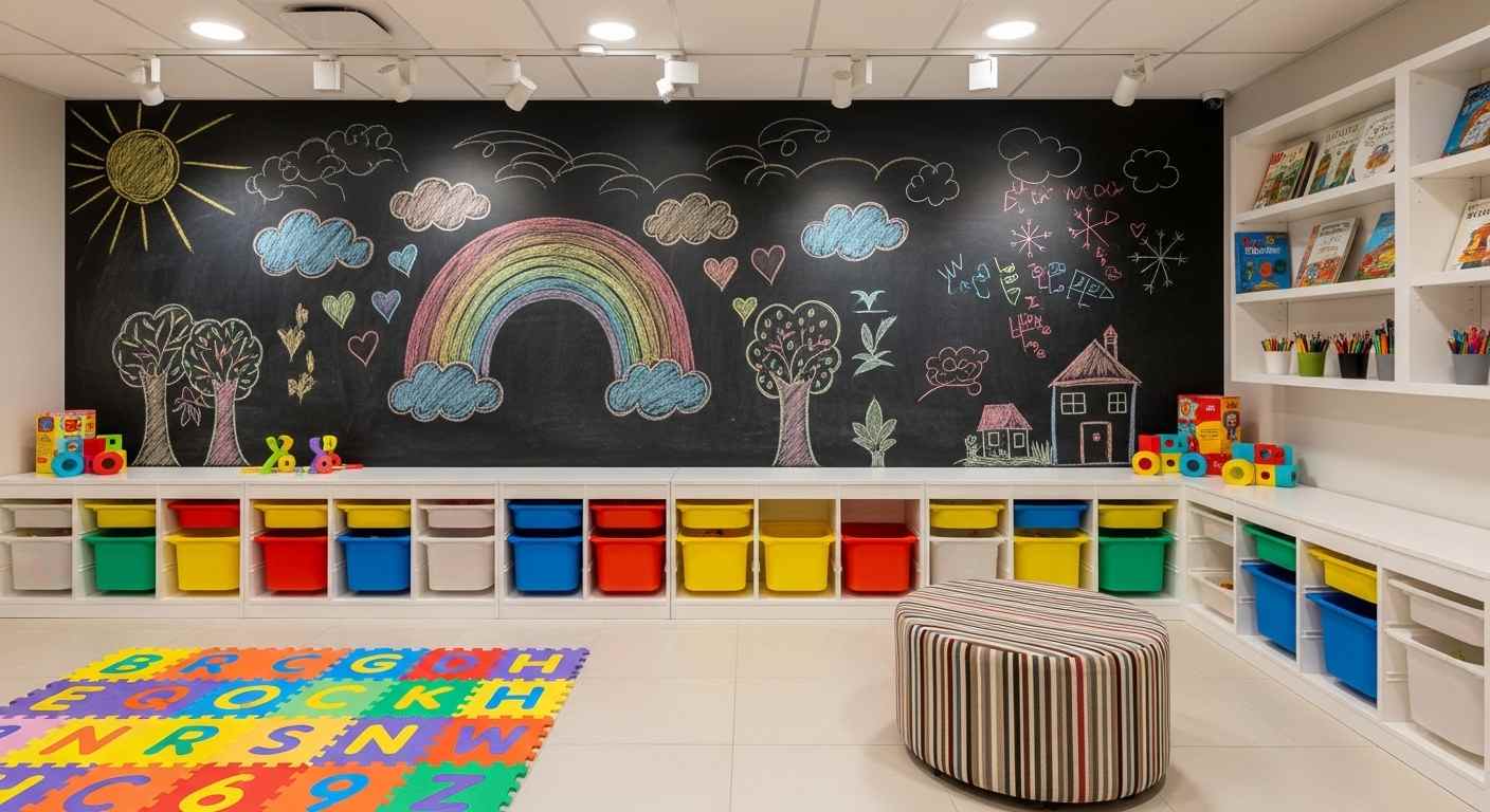 Chalkboard Kids Library
