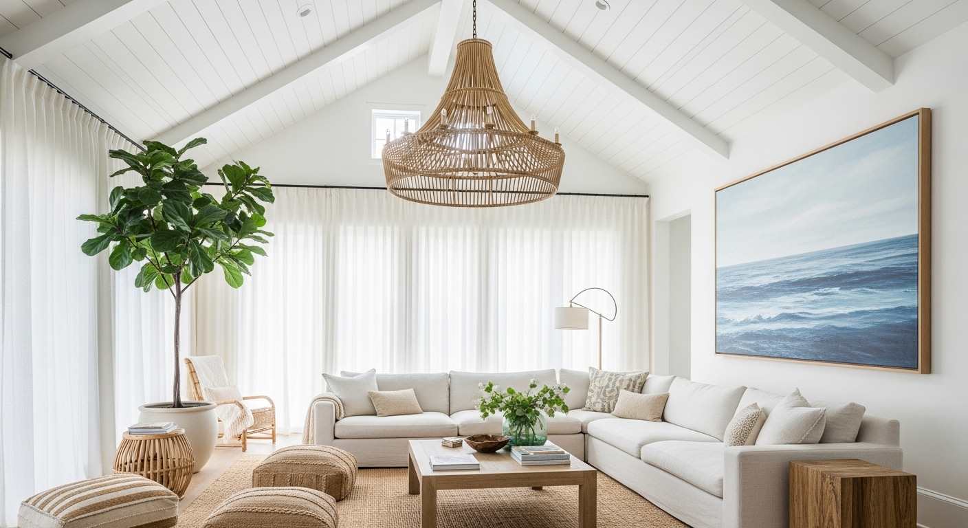 Double-Height Living Room 