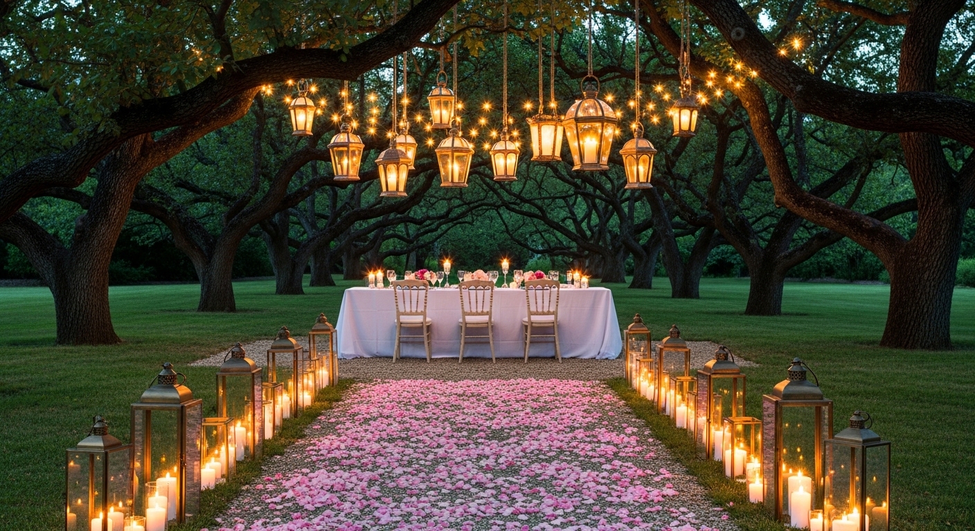 Romantic Garden Dining 