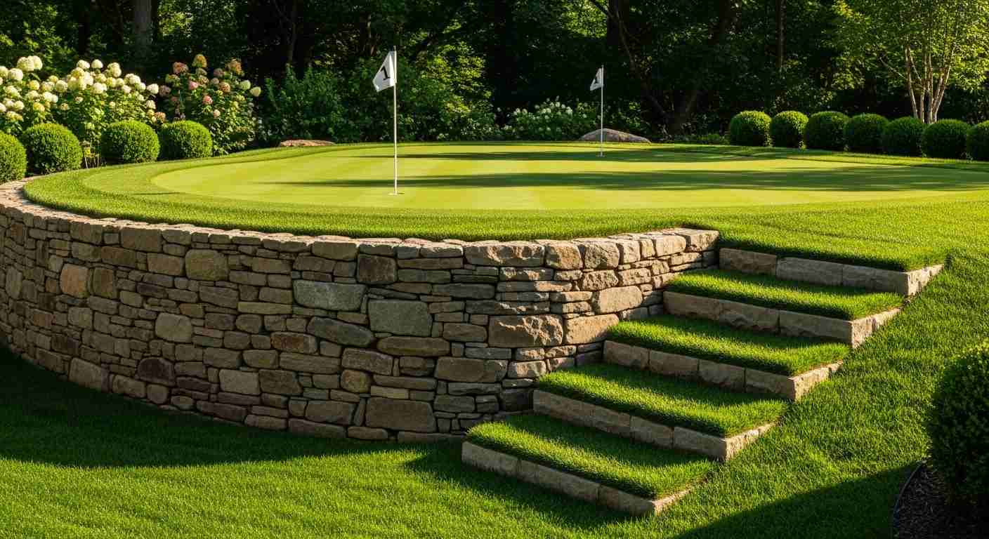 Elevated Putting Green