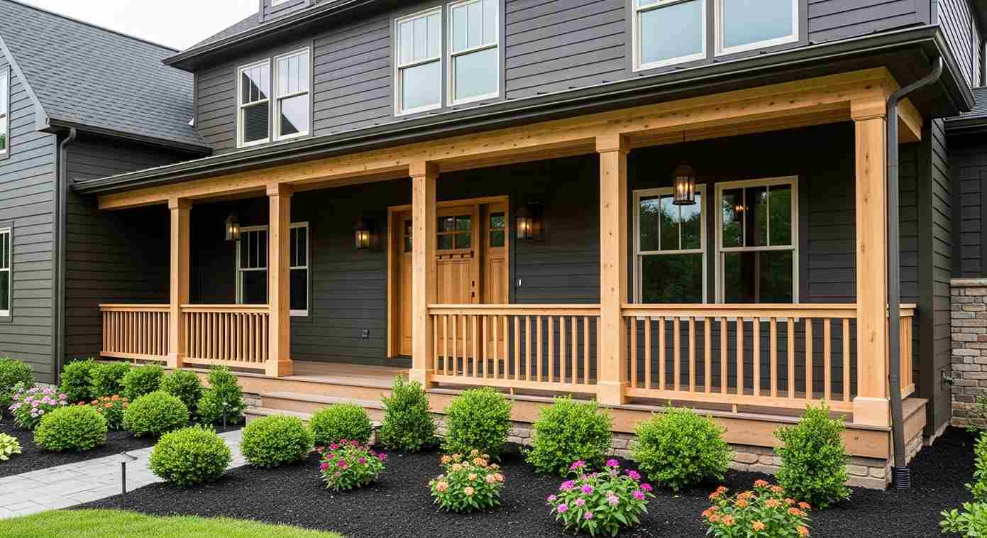Farmhouse With Wrap Porch