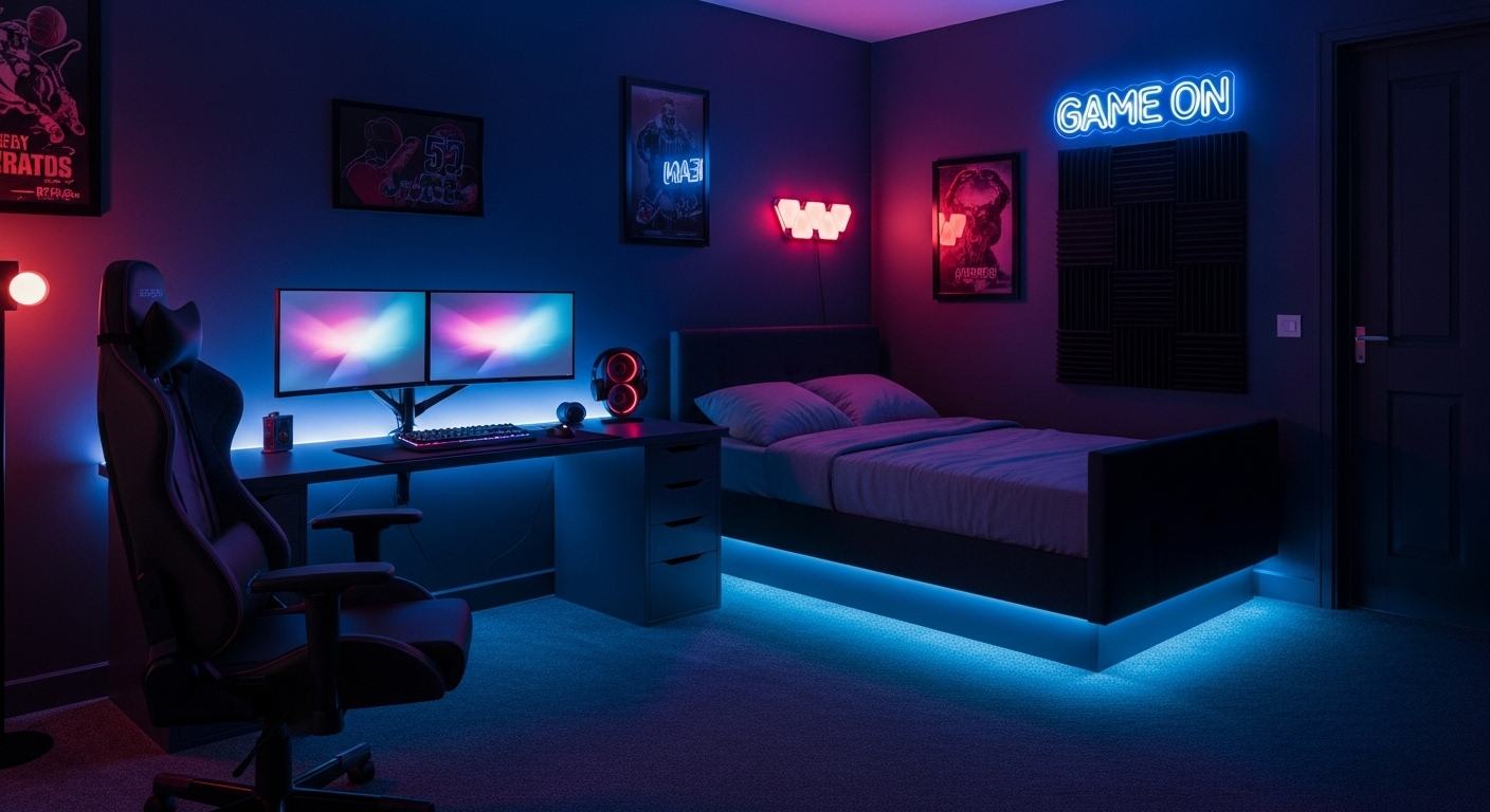 Cool Teen Boy Bedroom 